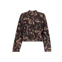 Geisha Jacket Black Coral
