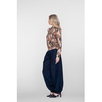 Geisha Top Smock Jersey Black