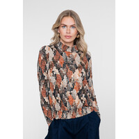 Geisha Top Smock Jersey Black