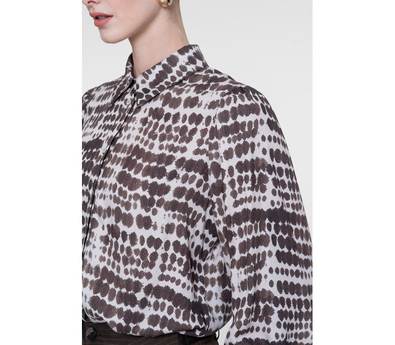 Geisha Blouse Brown