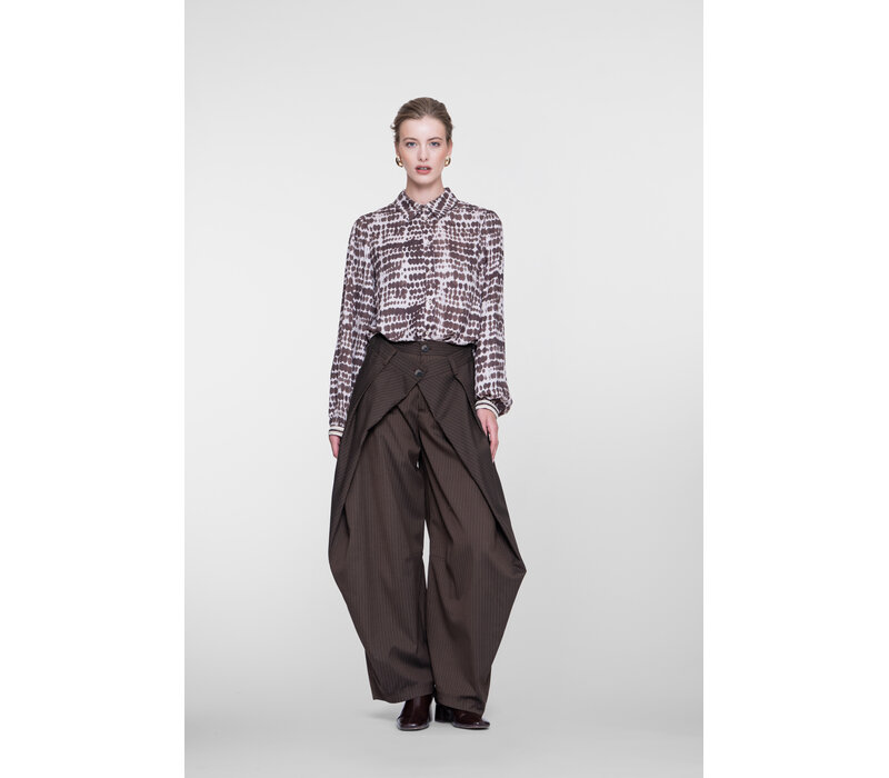 Geisha Blouse Brown