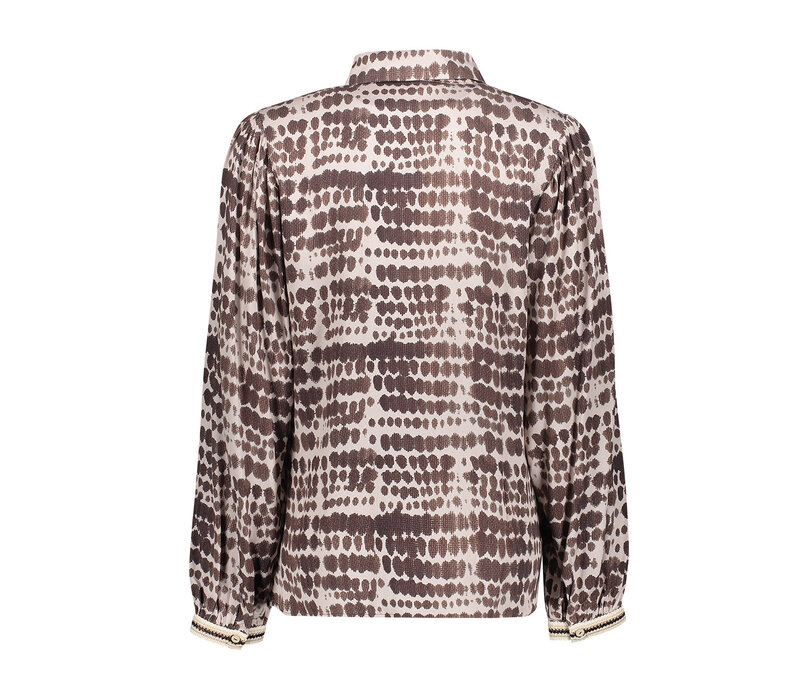 Geisha Blouse Brown