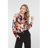 Geisha Blouse Brique Black