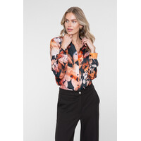 Geisha Blouse Brique Black