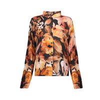 Geisha Blouse Brique Black