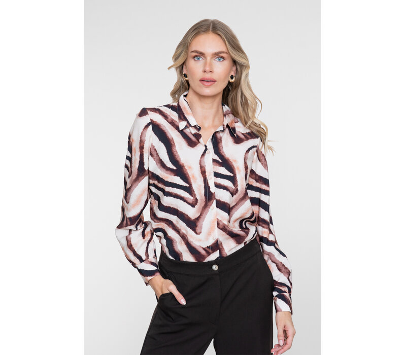 Geisha Blouse Sand Brique