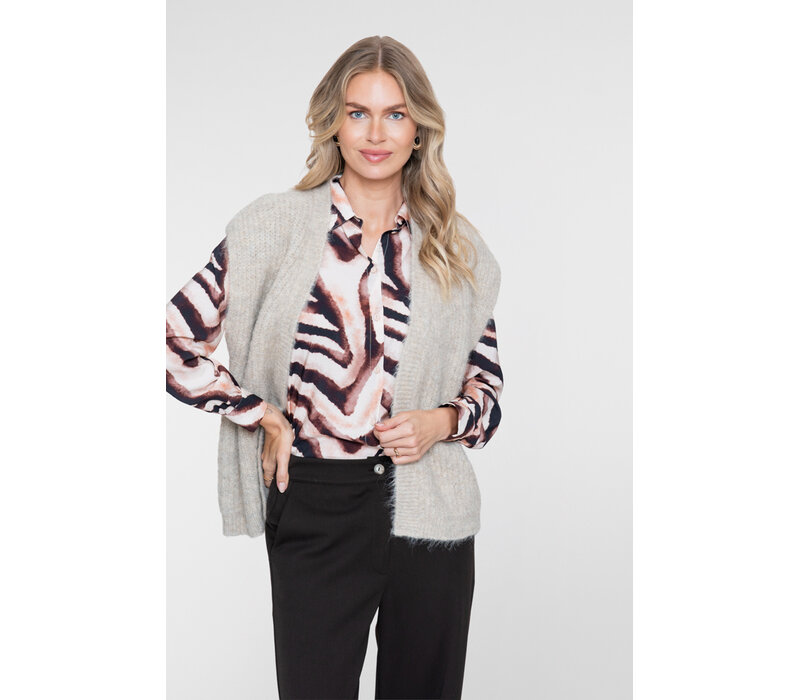 Geisha Blouse Sand Brique