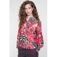 Geisha Blouse Plum Purple Pink