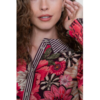 Geisha Blouse Plum Purple Pink