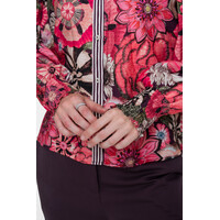 Geisha Blouse Plum Purple Pink