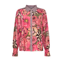 Geisha Blouse Plum Purple Pink