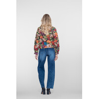 Geisha Jeans Barrel Mid Blue Denim