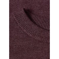 Street One 3/4 Sleeve Basic Sweater Rustic Rouge Melange