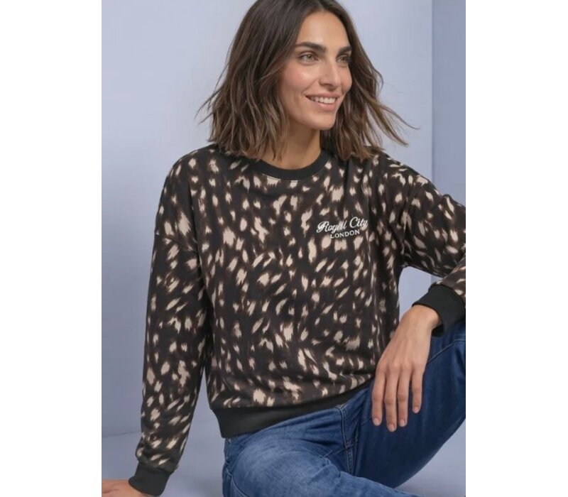 Street One Loose Fit Sweatshirt Black