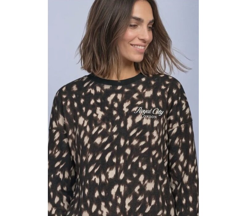 Street One Loose Fit Sweatshirt Black