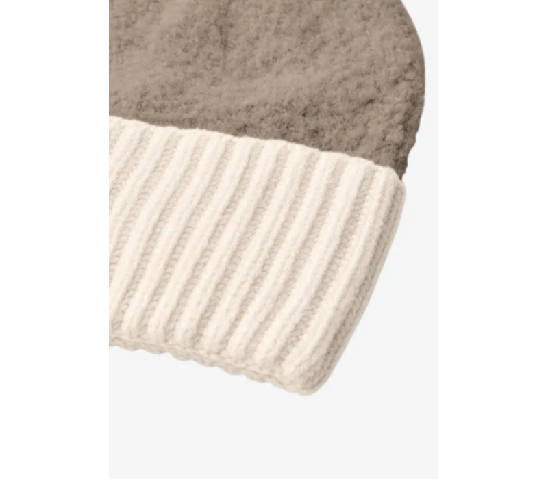Street One Beanie Boucle Mix Muddy Mocha