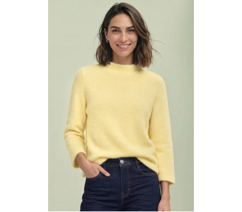 Street One Modern Fluffy Shirt Sunbeam Yellow
