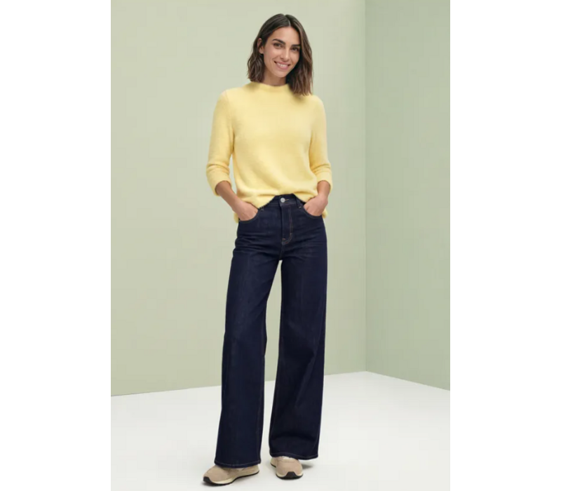 Street One Modern Fluffy Shirt Sunbeam Yellow