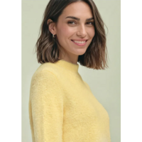 Street One Modern Fluffy Shirt Sunbeam Yellow