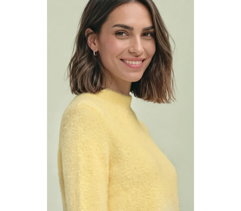 Street One Modern Fluffy Shirt Sunbeam Yellow