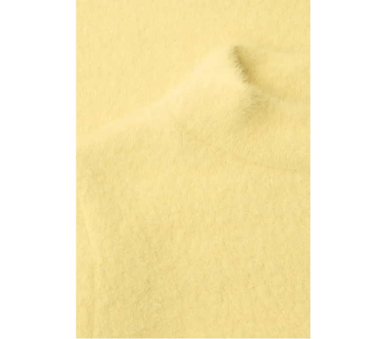 Street One Modern Fluffy Shirt Sunbeam Yellow