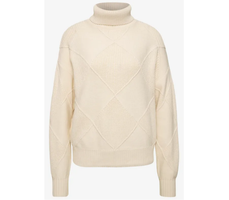 Street One Cosy Structure Sweater Pure Beige