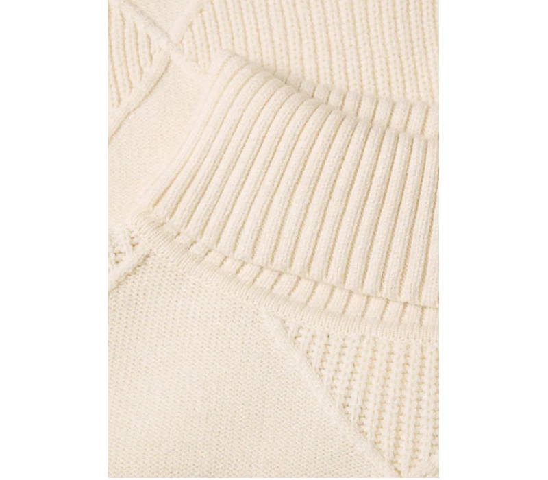 Street One Cosy Structure Sweater Pure Beige
