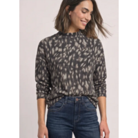 Street One Printed Soft Shirt Black