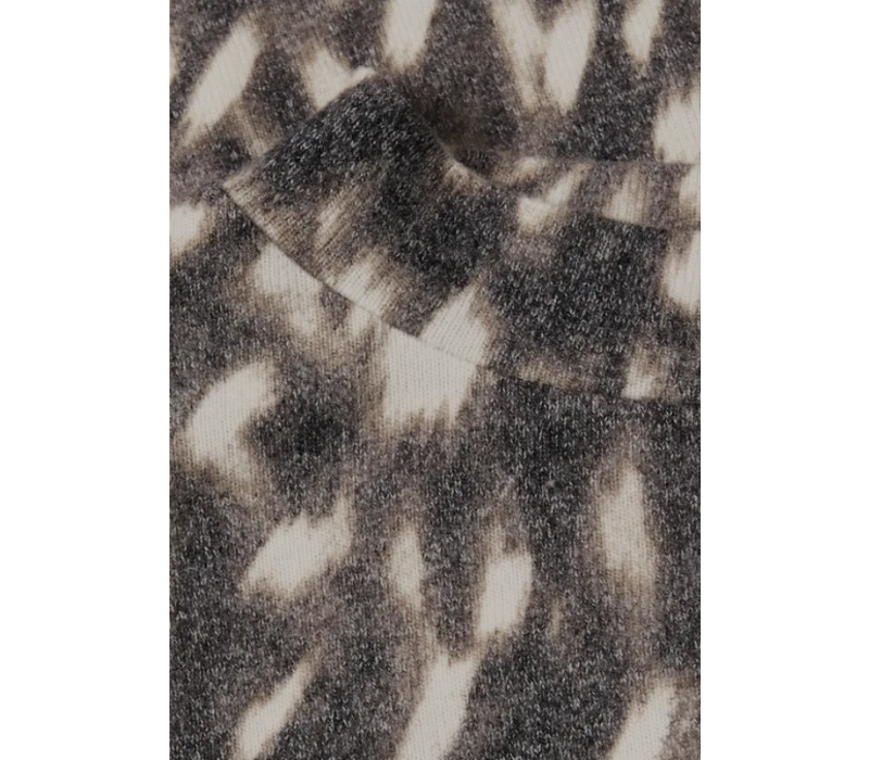 Street One Printed Soft Shirt Black