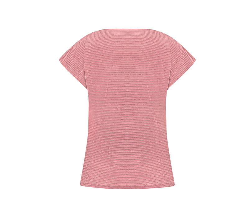 Geisha Blouse Pink Lurex