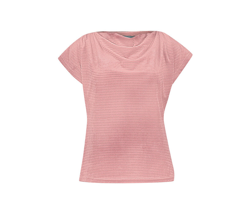 Geisha Blouse Pink Lurex