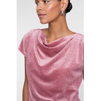 Geisha Blouse Pink Lurex