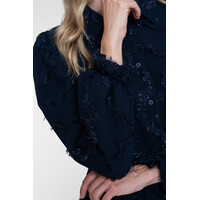 Geisha Blouse Dark Blue