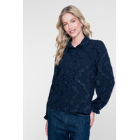 Geisha Blouse Dark Blue