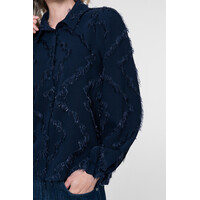 Geisha Blouse Dark Blue