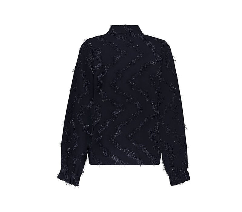 Geisha Blouse Dark Blue