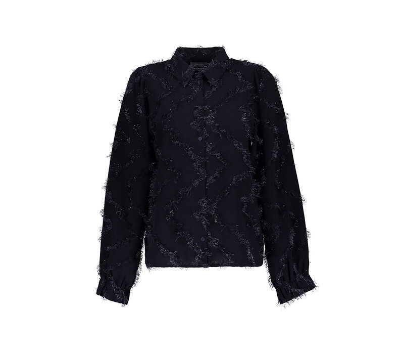 Geisha Blouse Dark Blue