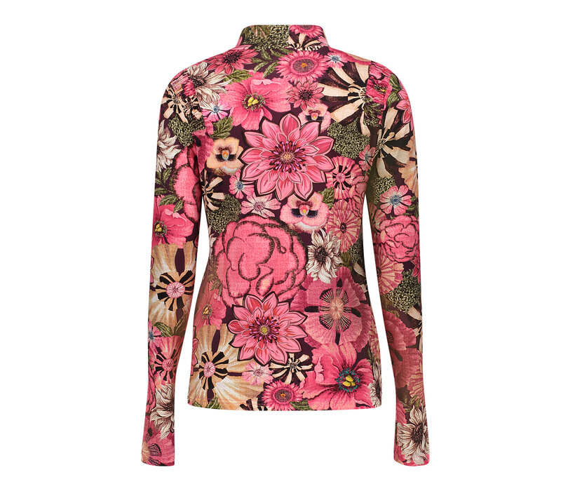 Geisha Top Plum Purple Pink