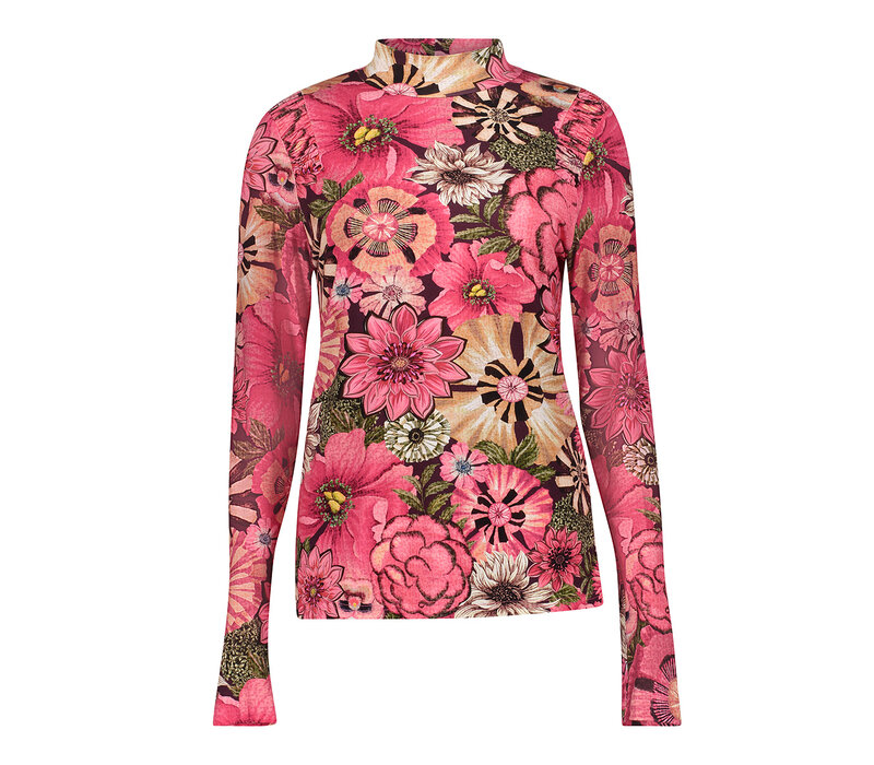 Geisha Top Plum Purple Pink