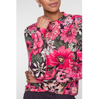 Geisha Top Plum Purple Pink