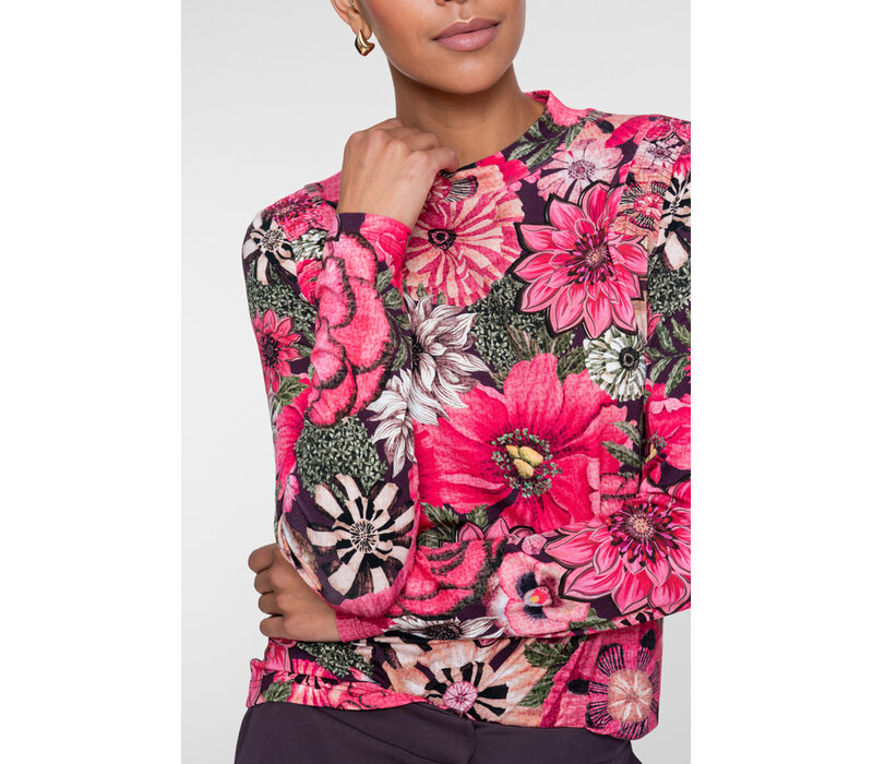 Geisha Top Plum Purple Pink
