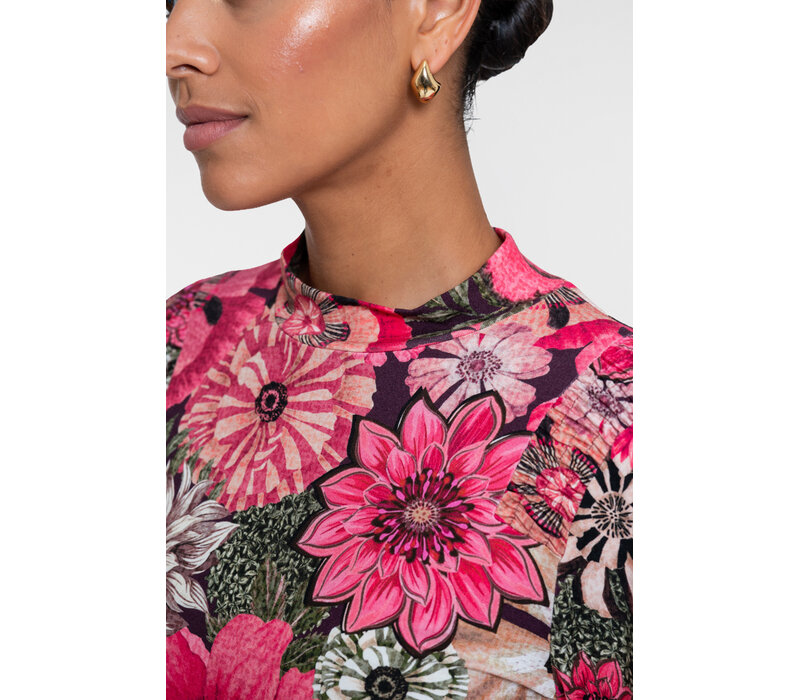 Geisha Top Plum Purple Pink