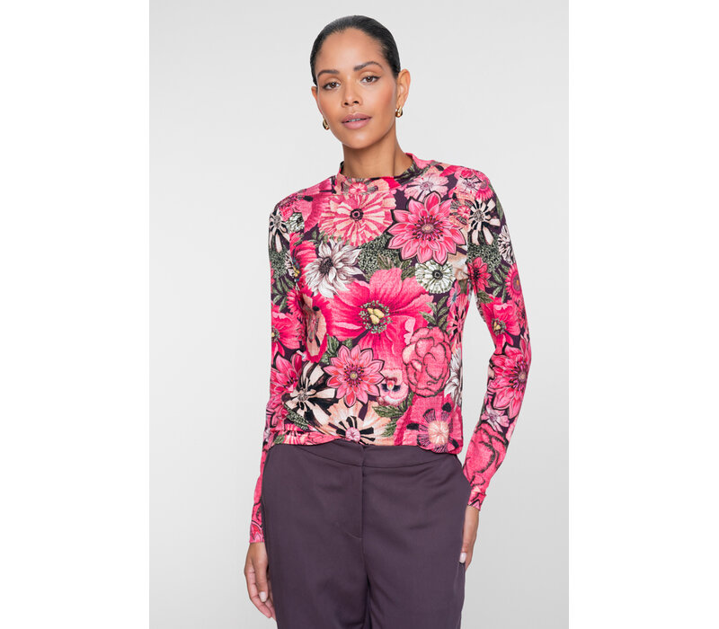 Geisha Top Plum Purple Pink