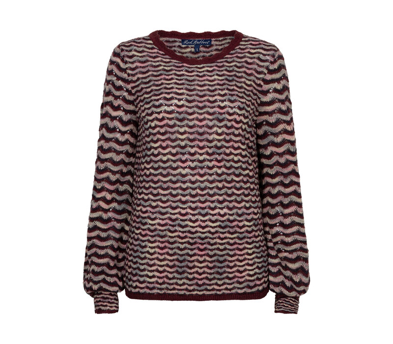 Red Button Fanny Boho Darkberry
