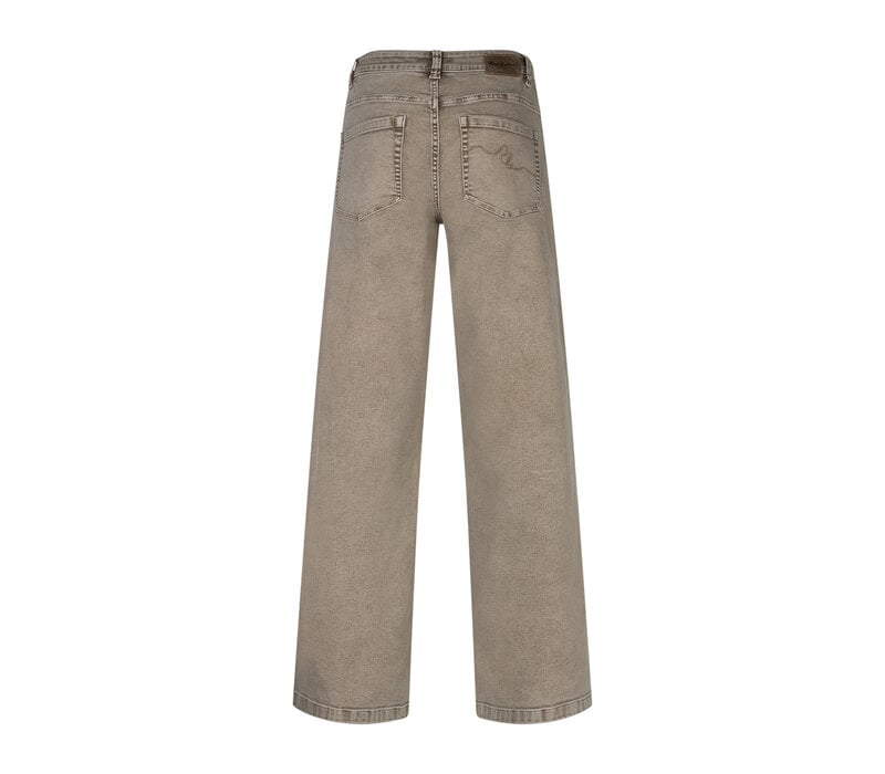 Red Button Colette & Belt Washed Twill Color L33 Truffle