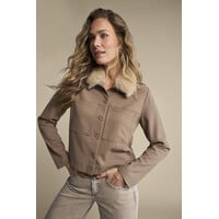 Red Button Colette & Belt Washed Twill Color L33 Truffle