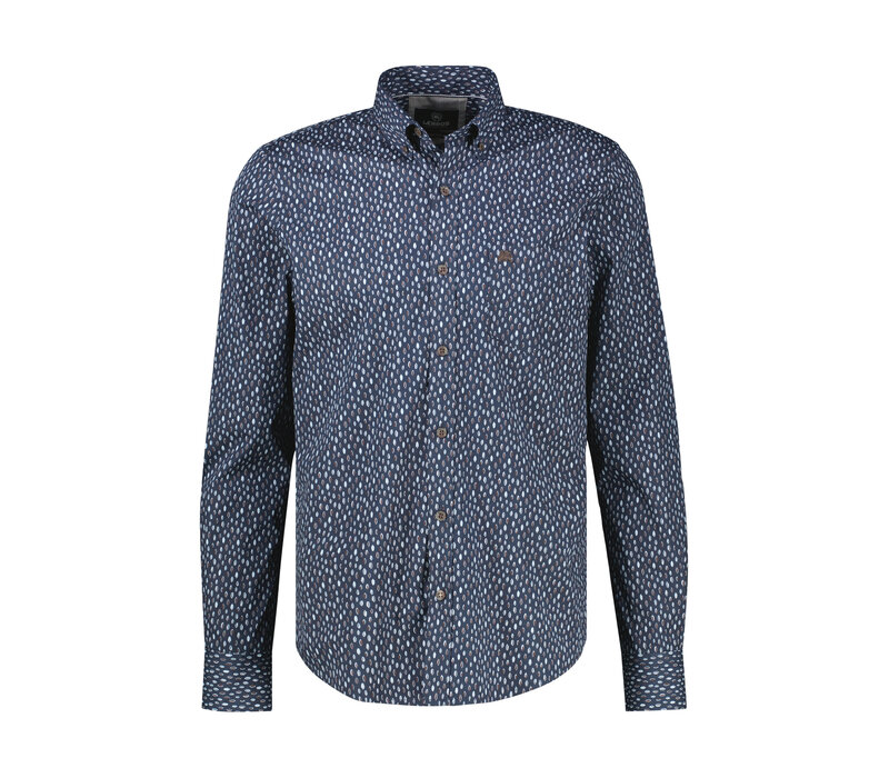 Lerros Overhemd Classic Navy