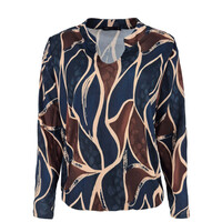 FOS Amsterdam Eefje Wild Leaf Navy