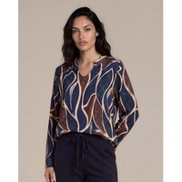 FOS Amsterdam Eefje Wild Leaf Navy