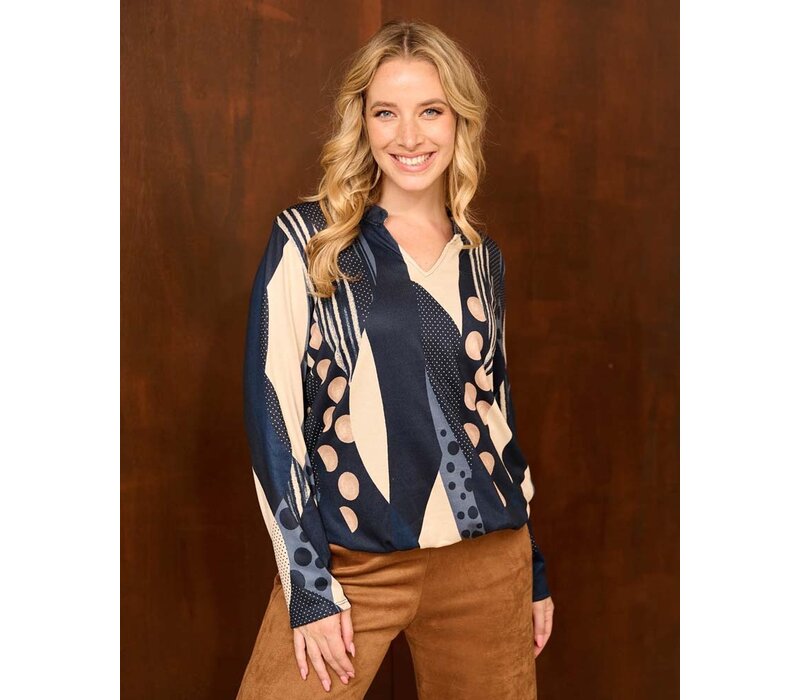FOS Amsterdam Eefje Abstract Landscape Navy
